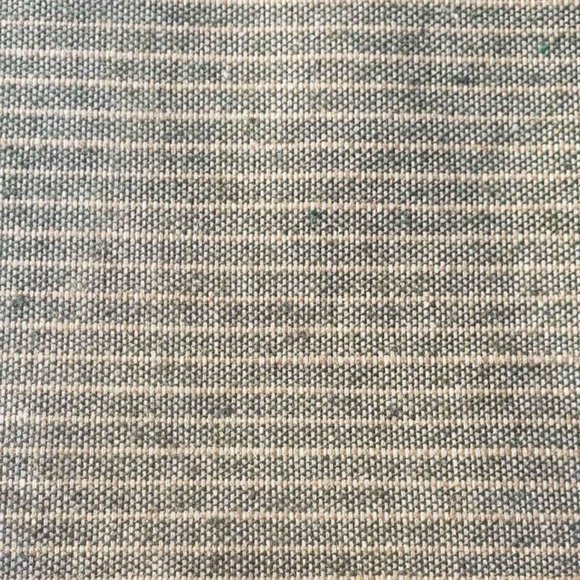 4pc Placemat Set Gray Striped Rustic Linen Reuseable Washable Eco-Friendly New - Picture 5 of 6